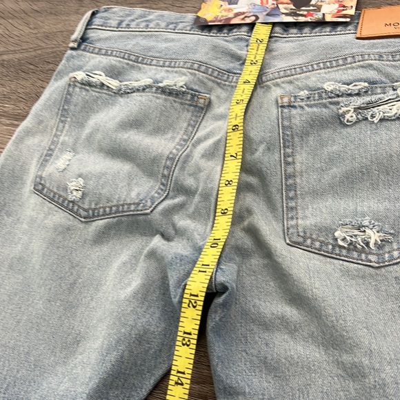 Moussy Vintage Yardley Distressed Jeans Size 28 NWT - Picture 12 of 16